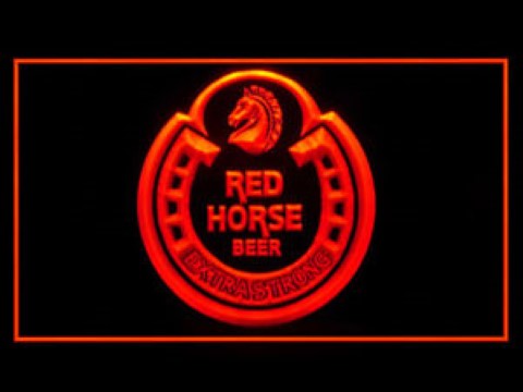 Red Horse Beer LED Neon Sign